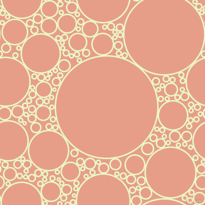 bubbles, circles, sponge, big, medium, small, 3 pixel line width, Snow Flurry and Tonys Pink circles bubbles sponge soap seamless tileable