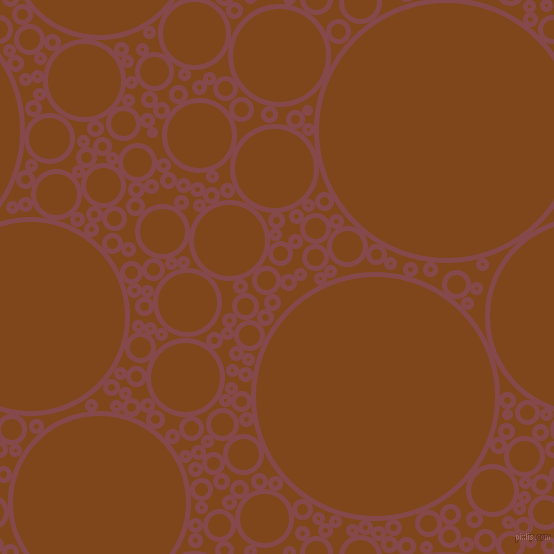 bubbles, circles, sponge, big, medium, small, 5 pixel line width, Solid Pink and Russet circles bubbles sponge soap seamless tileable