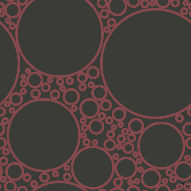bubbles, circles, sponge, big, medium, small, 9 pixel line width, Solid Pink and Zeus circles bubbles sponge soap seamless tileable