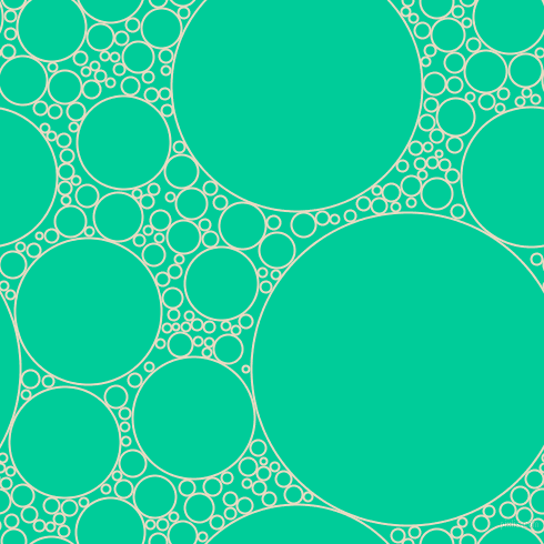 bubbles, circles, sponge, big, medium, small, 2 pixel line width, Solitaire and Caribbean Green circles bubbles sponge soap seamless tileable