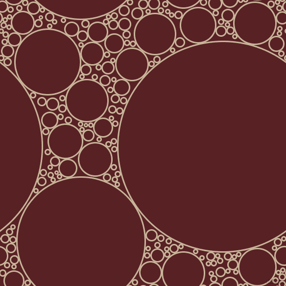 bubbles, circles, sponge, big, medium, small, 3 pixel line width, Sour Dough and Burnt Crimson circles bubbles sponge soap seamless tileable