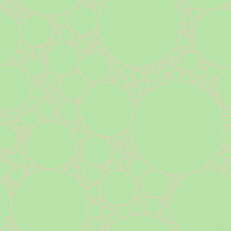 bubbles, circles, sponge, big, medium, small, 2 pixel line width, Spanish White and Madang circles bubbles sponge soap seamless tileable