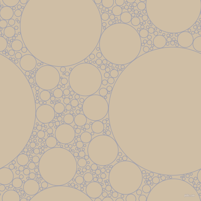 bubbles, circles, sponge, big, medium, small, 2 pixel line width, Spun Pearl and Soft Amber circles bubbles sponge soap seamless tileable