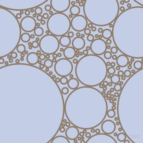 bubbles, circles, sponge, big, medium, small, 5 pixel line width, Squirrel and Periwinkle circles bubbles sponge soap seamless tileable