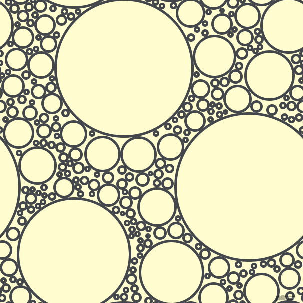 bubbles, circles, sponge, big, medium, small, 5 pixel line width, Steel Grey and Cream circles bubbles sponge soap seamless tileable