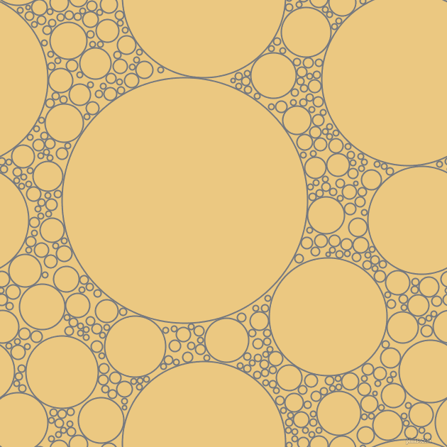 bubbles, circles, sponge, big, medium, small, 2 pixel line width, Storm Grey and Marzipan circles bubbles sponge soap seamless tileable