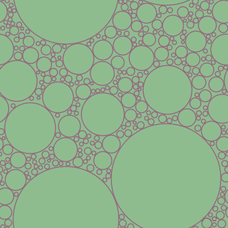 bubbles, circles, sponge, big, medium, small, 2 pixel line width, Strikemaster and Dark Sea Green circles bubbles sponge soap seamless tileable