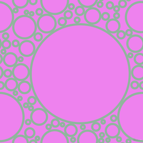 bubbles, circles, sponge, big, medium, small, 9 pixel line width, Summer Green and Violet circles bubbles sponge soap seamless tileable