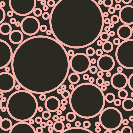 bubbles, circles, sponge, big, medium, small, 9 pixel line width, Sundown and Maire circles bubbles sponge soap seamless tileable