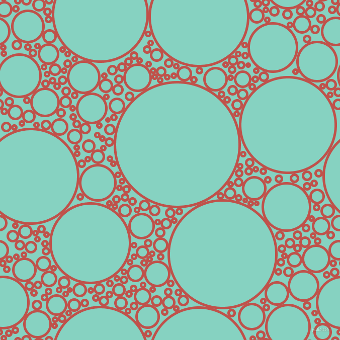 bubbles, circles, sponge, big, medium, small, 5 pixel line width, Sunset and Bermuda circles bubbles sponge soap seamless tileable