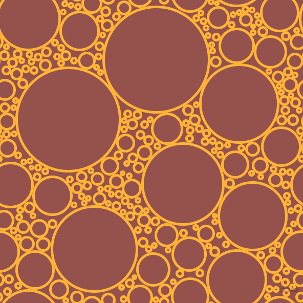 bubbles, circles, sponge, big, medium, small, 5 pixel line width, Supernova and Copper Rust circles bubbles sponge soap seamless tileable