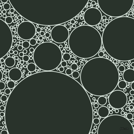 bubbles, circles, sponge, big, medium, small, 3 pixel line width, Swans Down and Gordons Green circles bubbles sponge soap seamless tileable