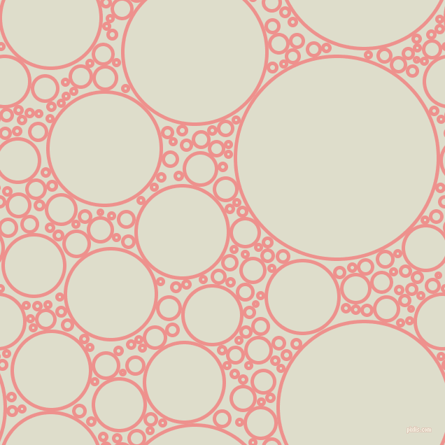 bubbles, circles, sponge, big, medium, small, 5 pixel line width, Sweet Pink and Green White circles bubbles sponge soap seamless tileable