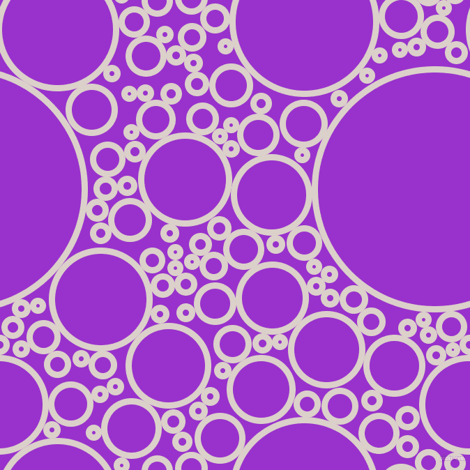 bubbles, circles, sponge, big, medium, small, 9 pixel line width, Swiss Coffee and Dark Orchid circles bubbles sponge soap seamless tileable