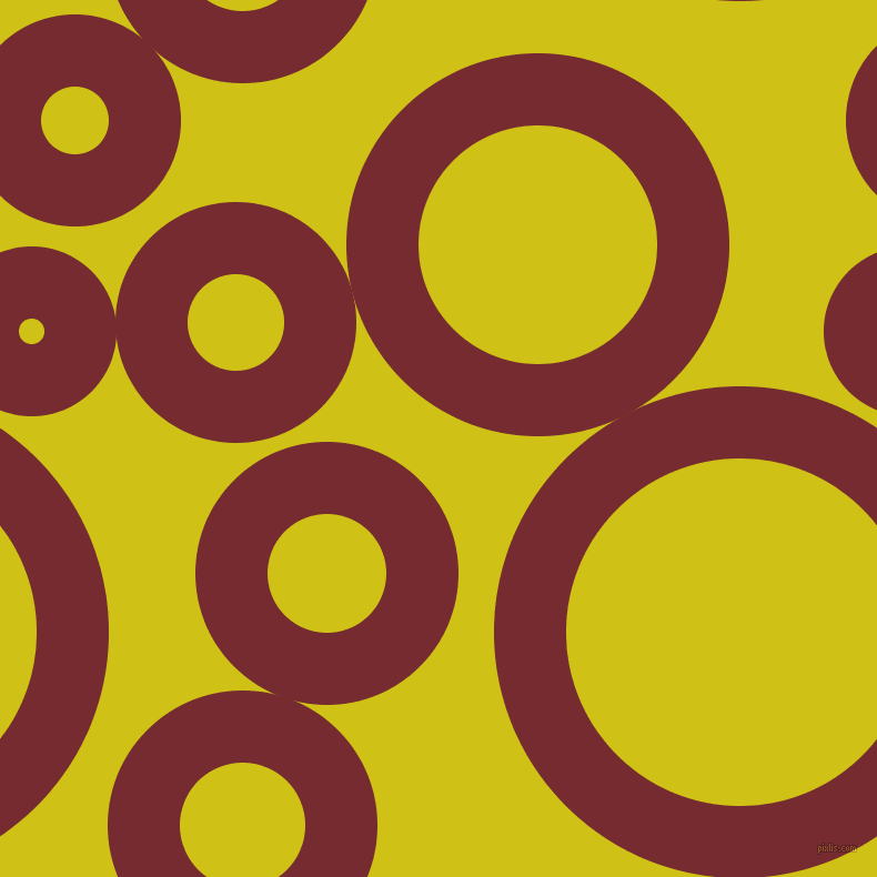 bubbles, circles, sponge, big, medium, small, 65 pixel line width, Tamarillo and Bird Flower circles bubbles sponge soap seamless tileable