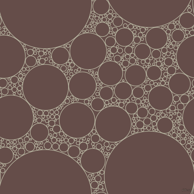 bubbles, circles, sponge, big, medium, small, 2 pixel line width, Tana and Congo Brown circles bubbles sponge soap seamless tileable