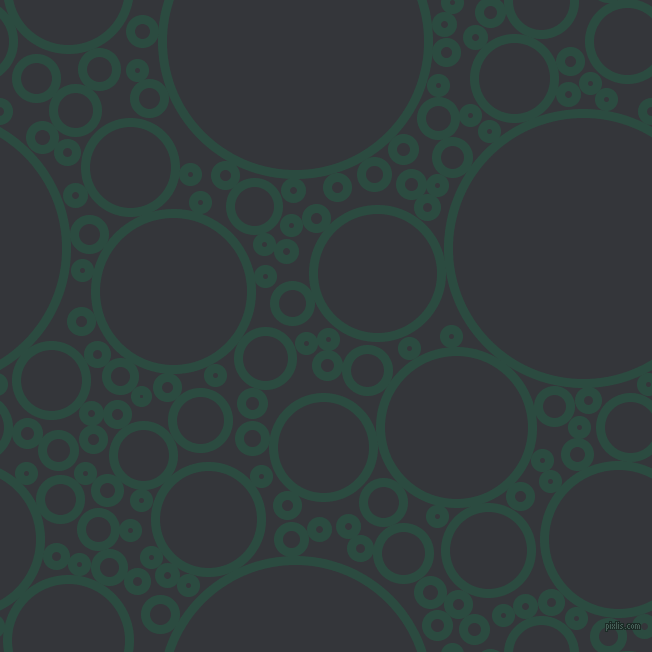 bubbles, circles, sponge, big, medium, small, 9 pixel line width, Te Papa Green and Shark circles bubbles sponge soap seamless tileable