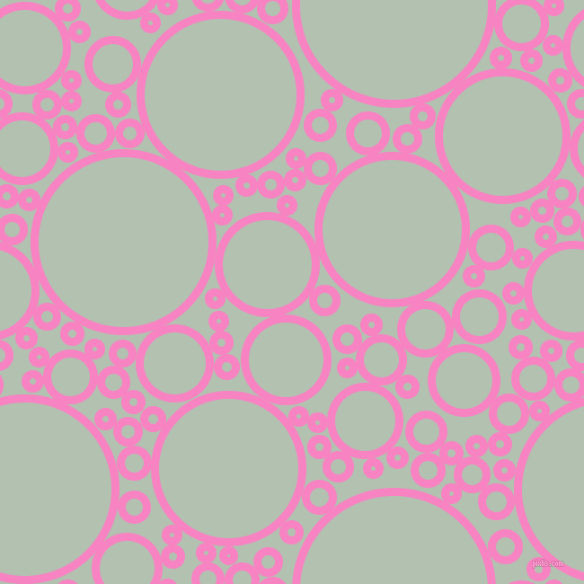bubbles, circles, sponge, big, medium, small, 9 pixel line width, Tea Rose and Rainee circles bubbles sponge soap seamless tileable