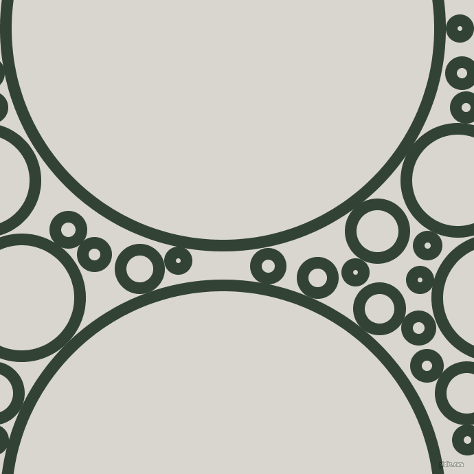 bubbles, circles, sponge, big, medium, small, 17 pixel line width, Timber Green and Timberwolf circles bubbles sponge soap seamless tileable