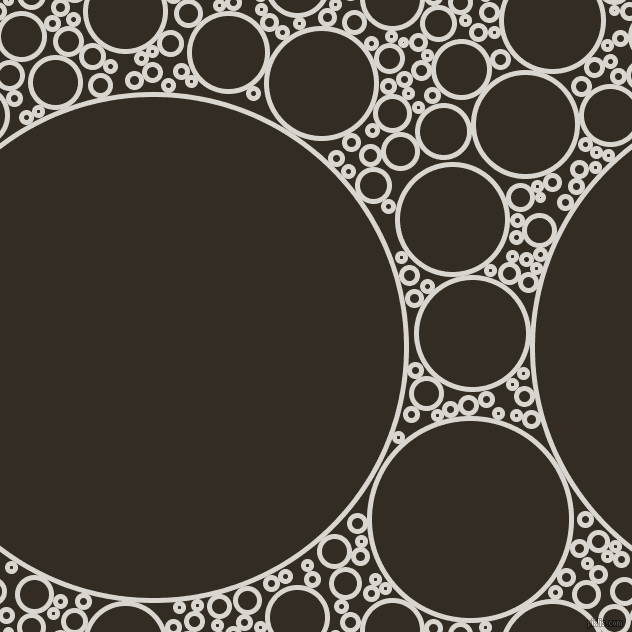 bubbles, circles, sponge, big, medium, small, 5 pixel line width, Timberwolf and Black Magic circles bubbles sponge soap seamless tileable