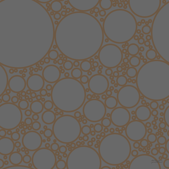 bubbles, circles, sponge, big, medium, small, 5 pixel line width, Tobacco Brown and Dim Gray circles bubbles sponge soap seamless tileable