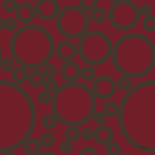 bubbles, circles, sponge, big, medium, small, 17 pixel line width, Tobago and Red Berry circles bubbles sponge soap seamless tileable