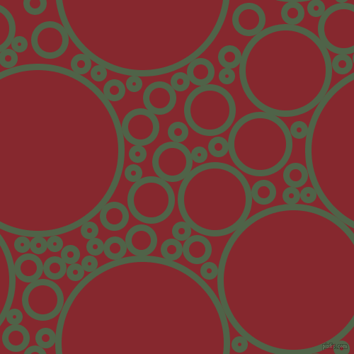 bubbles, circles, sponge, big, medium, small, 9 pixel line width, Tom Thumb and Flame Red circles bubbles sponge soap seamless tileable