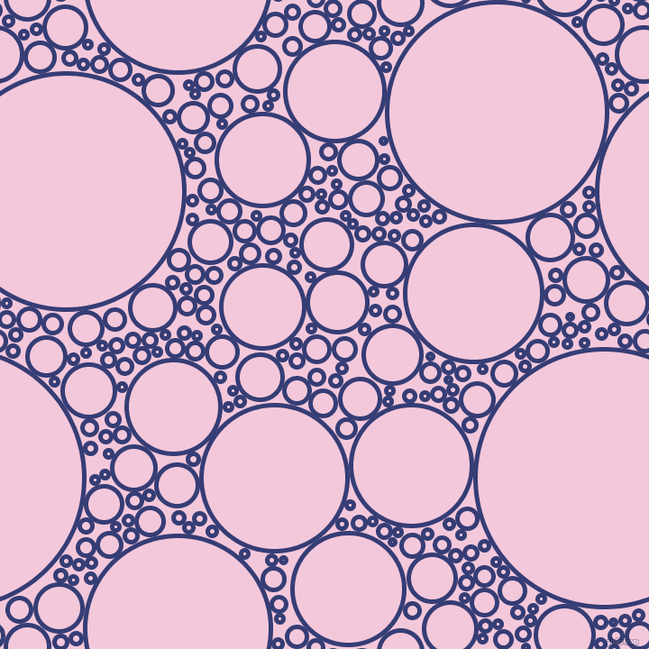 bubbles, circles, sponge, big, medium, small, 5 pixel line width, Torea Bay and Classic Rose circles bubbles sponge soap seamless tileable
