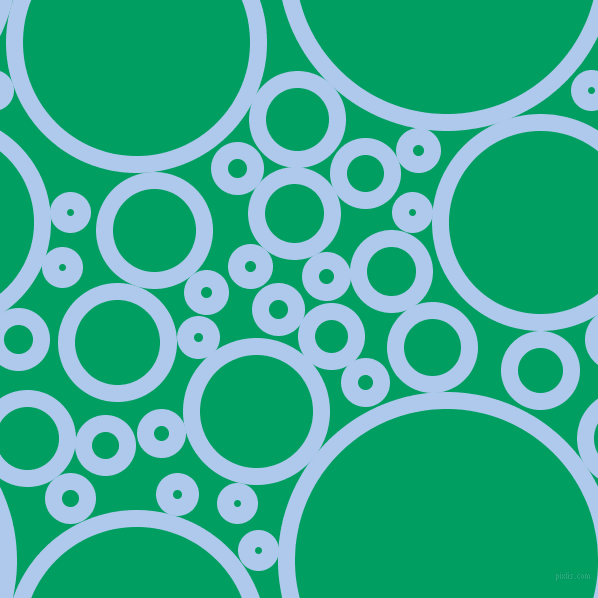 bubbles, circles, sponge, big, medium, small, 17 pixel line width, Tropical Blue and Shamrock Green circles bubbles sponge soap seamless tileable
