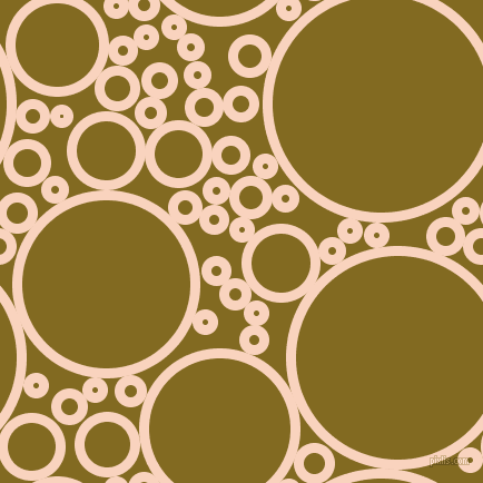 bubbles, circles, sponge, big, medium, small, 9 pixel line width, Tuft Bush and Yukon Gold circles bubbles sponge soap seamless tileable