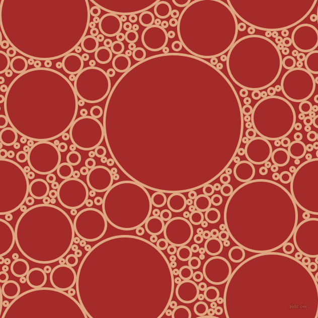 bubbles, circles, sponge, big, medium, small, 5 pixel line width, Tumbleweed and Brown circles bubbles sponge soap seamless tileable