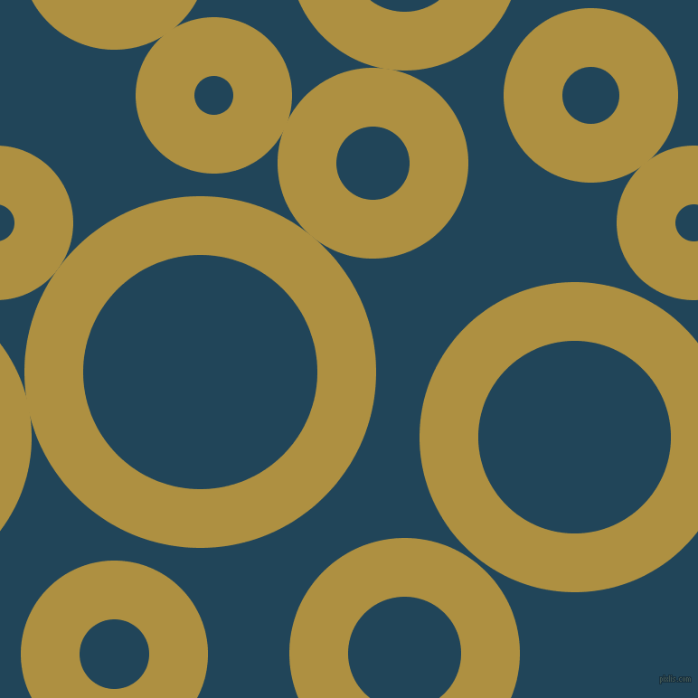 bubbles, circles, sponge, big, medium, small, 65 pixel line width, Turmeric and Astronaut Blue circles bubbles sponge soap seamless tileable