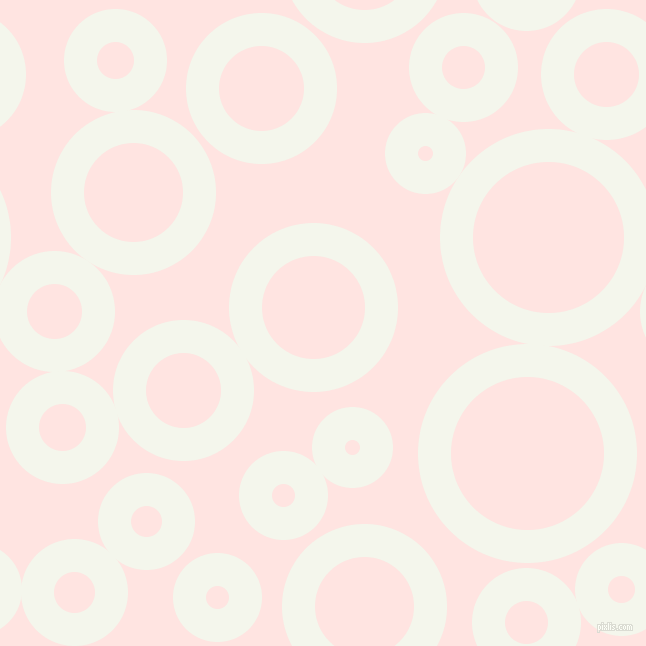 bubbles, circles, sponge, big, medium, small, 33 pixel line width, Twilight Blue and Misty Rose circles bubbles sponge soap seamless tileable