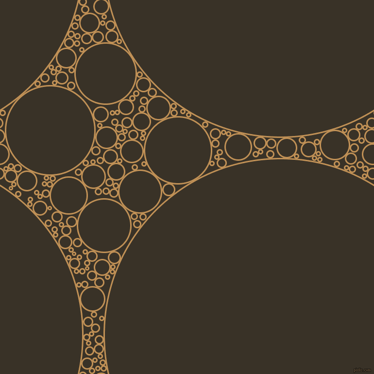 bubbles, circles, sponge, big, medium, small, 3 pixel line width, Twine and Creole circles bubbles sponge soap seamless tileable