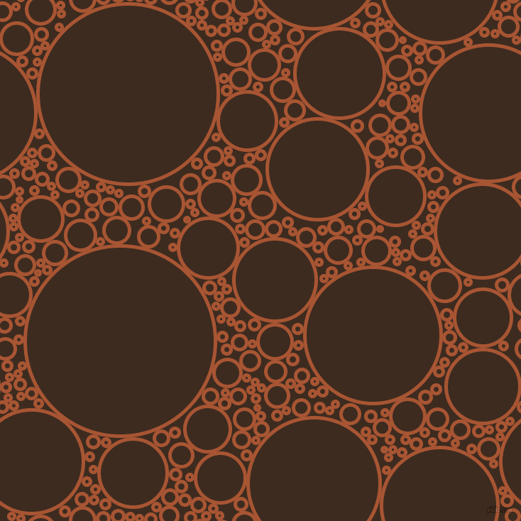 bubbles, circles, sponge, big, medium, small, 5 pixel line width, Vesuvius and Bistre circles bubbles sponge soap seamless tileable