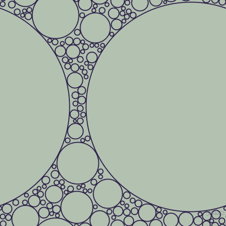 bubbles, circles, sponge, big, medium, small, 2 pixel line width, Violent Violet and Rainee circles bubbles sponge soap seamless tileable