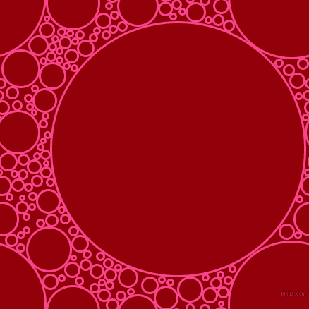 bubbles, circles, sponge, big, medium, small, 3 pixel line width, Violet Red and Sangria circles bubbles sponge soap seamless tileable