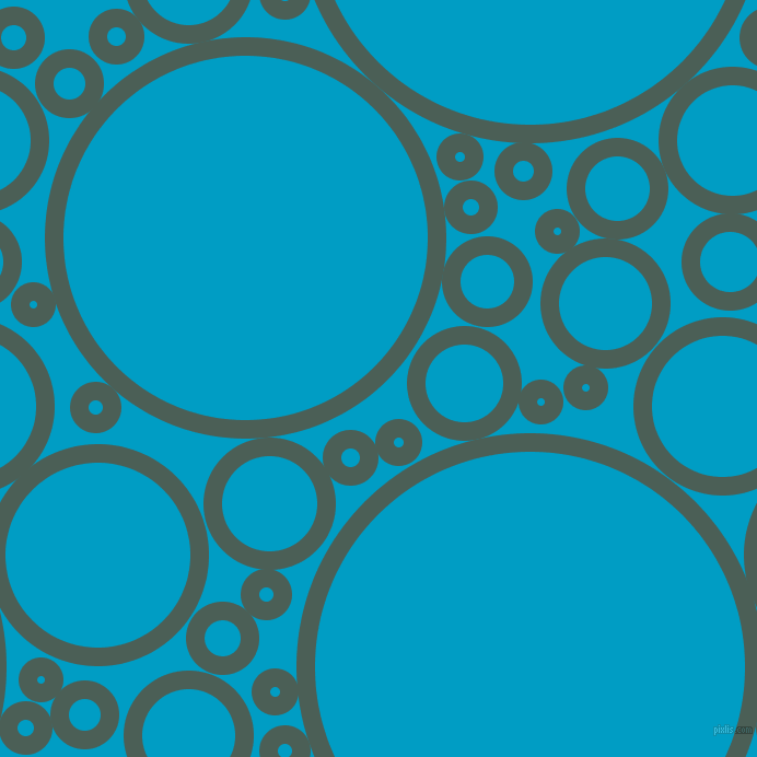 bubbles, circles, sponge, big, medium, small, 17 pixel line width, Viridian Green and Pacific Blue circles bubbles sponge soap seamless tileable