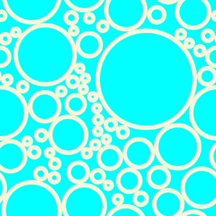 bubbles, circles, sponge, big, medium, small, 9 pixel line width, White Nectar and Aqua circles bubbles sponge soap seamless tileable