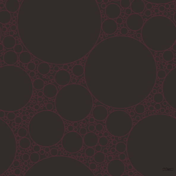 bubbles, circles, sponge, big, medium, small, 2 pixel line width, Wine Berry and Diesel circles bubbles sponge soap seamless tileable
