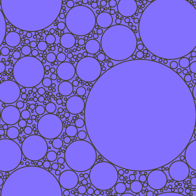 bubbles, circles, sponge, big, medium, small, 3 pixel line width, Woodrush and Light Slate Blue circles bubbles sponge soap seamless tileable