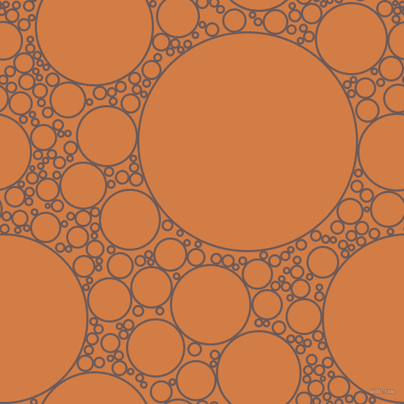 bubbles, circles, sponge, big, medium, small, 3 pixel line width, Zambezi and Raw Sienna circles bubbles sponge soap seamless tileable