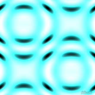 Baby Blue and Black and White circular plasma waves seamless tileable