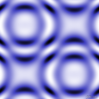 , Free Speech Blue and Black and White circular plasma waves seamless tileable