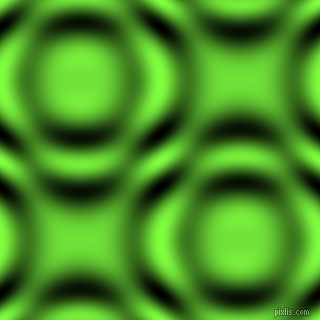 , Green Yellow and Black and White circular plasma waves seamless tileable