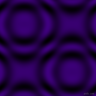 , Indigo and Black and White circular plasma waves seamless tileable