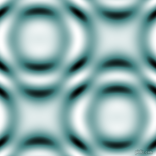 , Paradiso and Black and White circular plasma waves seamless tileable