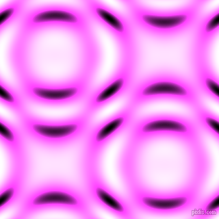 , Pink Flamingo and Black and White circular plasma waves seamless tileable
