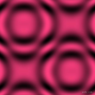 Violet Red and Black and White circular plasma waves seamless tileable