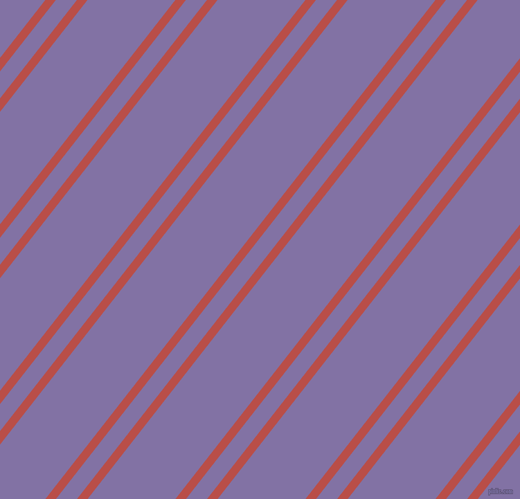 52 degree angles dual stripe line, 12 pixel line width, 24 and 100 pixels line spacing, dual two line striped seamless tileable